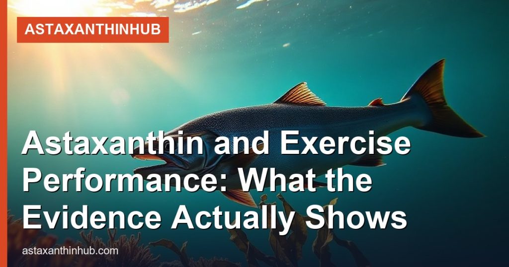 Astaxanthin and Exercise Performance: What the Evidence Actually Shows - AstaxanthinHub