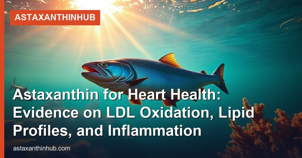 Astaxanthin for Heart Health: Evidence on LDL Oxidation, Lipid Profiles, and Inflammation - AstaxanthinHub