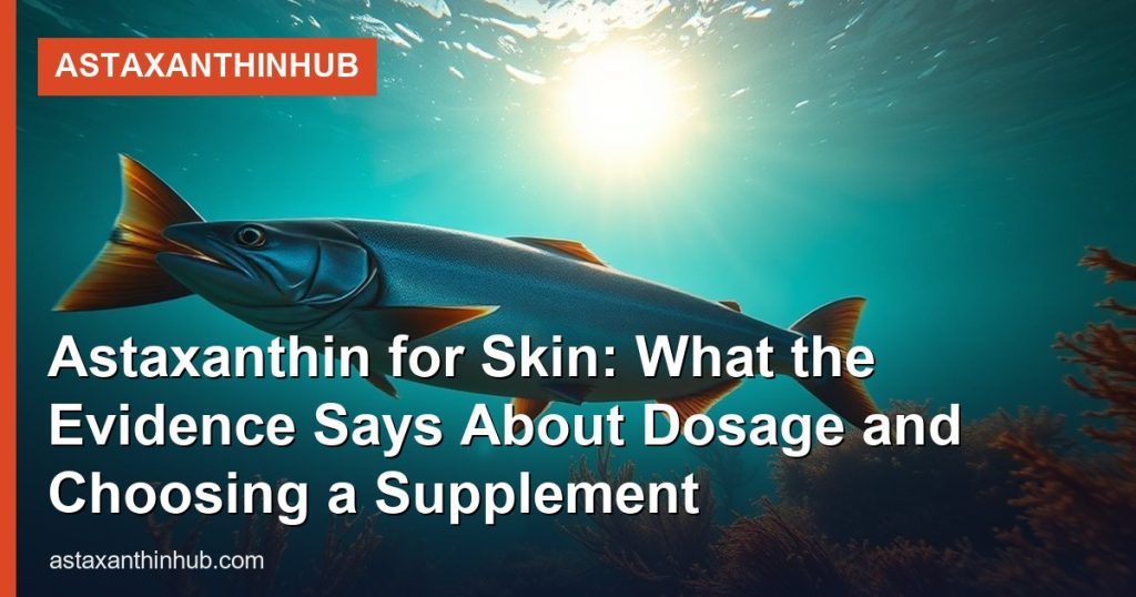 Astaxanthin for Skin: What the Evidence Says About Dosage and Choosing a Supplement - AstaxanthinHub