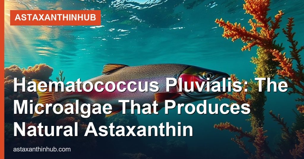 Haematococcus Pluvialis: The Microalgae That Produces Natural Astaxanthin - AstaxanthinHub