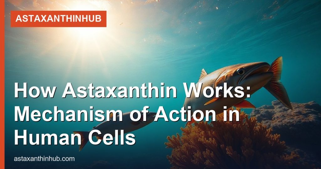 How Astaxanthin Works: Mechanism of Action in Human Cells - AstaxanthinHub