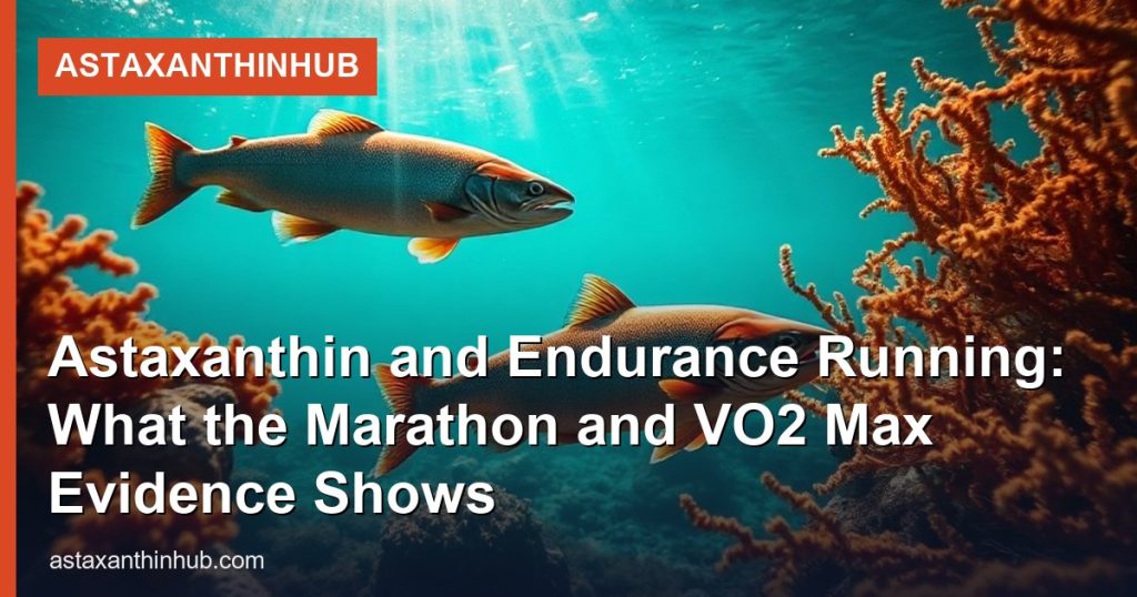 Astaxanthin and Endurance Running: What the Marathon and VO2 Max Evidence Shows - AstaxanthinHub