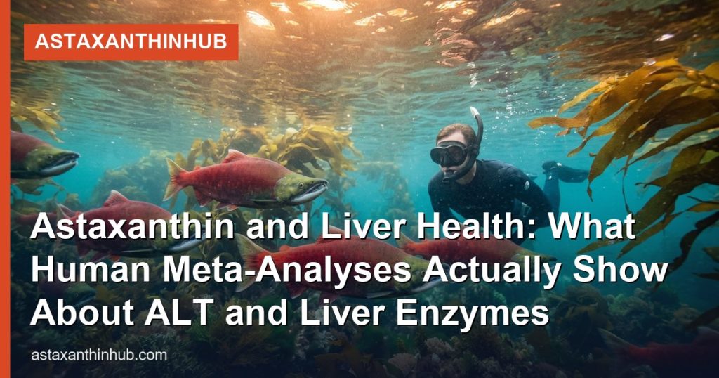 Astaxanthin and Liver Health: What Human Meta-Analyses Actually Show About ALT and Liver Enzymes - AstaxanthinHub