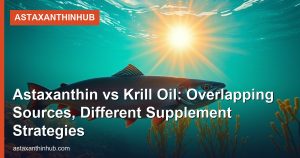 Astaxanthin vs Krill Oil: Overlapping Sources, Different Supplement Strategies